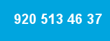 920 513 46 37 920 513 46 37